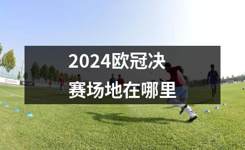 2024欧冠决赛场地在哪里